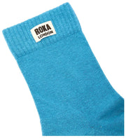 Roka Blue Wimbledon Crew Socks
