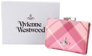 Vivienne Westwood Pink Buccia D'Arancia Small Frame Purse