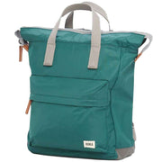 Roka Blue Bantry B Small Sustainable Nylon Backpack