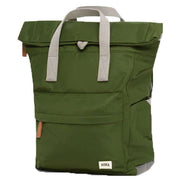 Roka Green Canfield B Small Sustainable Nylon Backpack