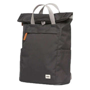 Roka Grey Finchley A Large Sustainable Canvas Backpack