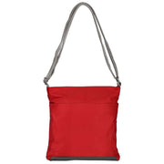 Roka Red Kennington B Medium Sustainable Nylon Cross Body Bag