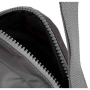 Roka Grey Paddington B Small Sustainable Nylon Crossbody Bag