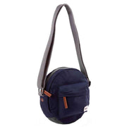 Roka Blue Paddington B Small Sustainable Nylon Crossbody Bag