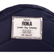 Roka Blue Paddington B Small Sustainable Nylon Crossbody Bag