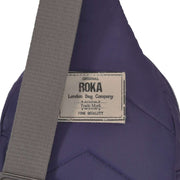Roka Purple Willesden B Sustainable Nylon Scooter Bag