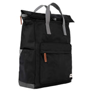 Roka Black Canfield B Large Sustainable Nylon Backpack
