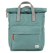 Roka Green Canfield B Medium Sustainable Nylon Backpack
