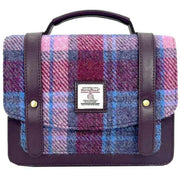 maccessori-pink-harris-tweed-mini-messenger-bag-34629370