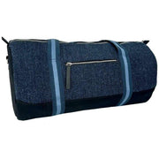 maccessori-navy-harris-tweed-barrel-holdall-bag-34629351