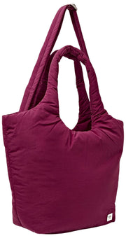 Roka Red Oxford Medium Taslon Shoulder Bag