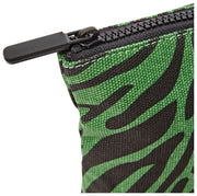Roka Green Maida Vale Medium Cotton Canvas Pouch