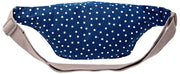 Roka Navy Mill Hill Cotton Canvas Bum Bag