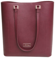 Alice Wheeler London Burgundy Marlow Tote Bag