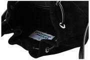 Vivienne Westwood Black Stacey Suede Leather Bucket Bag