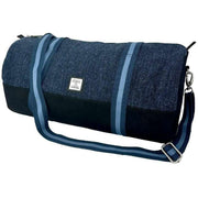 maccessori-navy-harris-tweed-barrel-holdall-bag-34629350