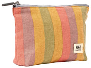 Roka Yellow Maida Vale Small Cotton Canvas Pouch