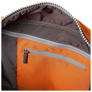 Roka Orange Gatwick Medium Recycled Canvas Duffle Bag