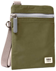 Roka Green Chelsea XS Recycled Nylon Crossbody Bag