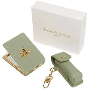 alice-wheeler-london-green-oblong-compact-mirror-and-lipstick-holder-gift-set-34321310