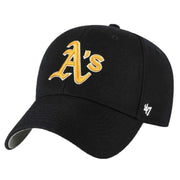 47 Brand Black MVP MLB Oakland Athletics Cap