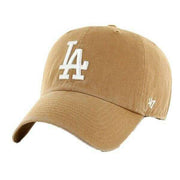 47 Brand Brown Clean Up MLB Los Angeles Dodgers Cap