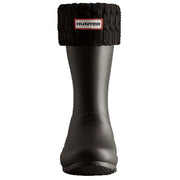 hunter-black-6-stitch-cable-cuff-short-boot-socks-34596528