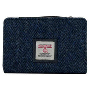 maccessori-blue-harris-tweed-medium-zip-purse-34629902