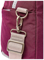 Roka Red Gatwick Small Recycled Canvas Duffle Bag
