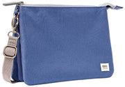 Roka Purple Carnaby XL Recycled Canvas Crossbody Bag