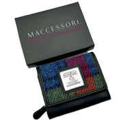 maccessori-pink-harris-tweed-trifold-purse-34629846