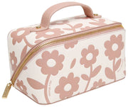 Alice Wheeler London Pink Floral Mini Train Case