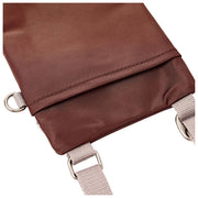 Roka Brown Chelsea XS Recycled Nylon Crossbody Bag
