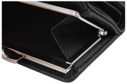 Vivienne Westwood Black Saffiano Small Frame Purse