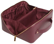 Alice Wheeler London Burgundy Luxury Train Case