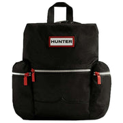 hunter-black-nylon-mini-topclip-backpack-34381567