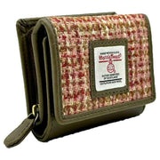 maccessori-red-harris-tweed-trifold-purse-34629853