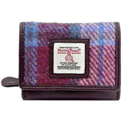 maccessori-pink-harris-tweed-trifold-purse-34629816