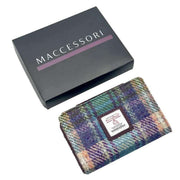 maccessori-purple-harris-tweed-medium-zip-purse-34629896