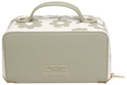 Alice Wheeler London Green Floral Mini Train Case