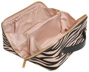 Alice Wheeler London Black Animal Print Train Case