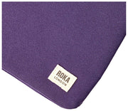 Roka Purple Carnaby XL Recycled Canvas Crossbody Bag