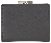 Vivienne Westwood Black Saffiano Small Frame Purse