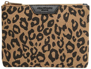 Alice Wheeler London Black Animal Print Pouch