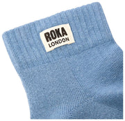 Roka Blue Wembley Ankle Socks