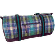 maccessori-blue-harris-tweed-barrel-holdall-bag-34629365