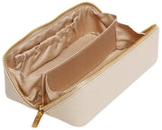 Alice Wheeler London Beige Luxury Small Train Case