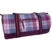 maccessori-pink-harris-tweed-barrel-holdall-bag-34629339