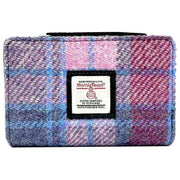 maccessori-pink-harris-tweed-medium-zip-purse-34629859