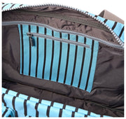 Roka Blue Gatwick Medium Recycled Canvas Duffle Bag